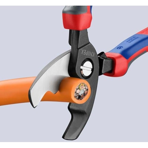 KNIPEX Kabelschere L.200mm Comfort-Griff KNIPEX