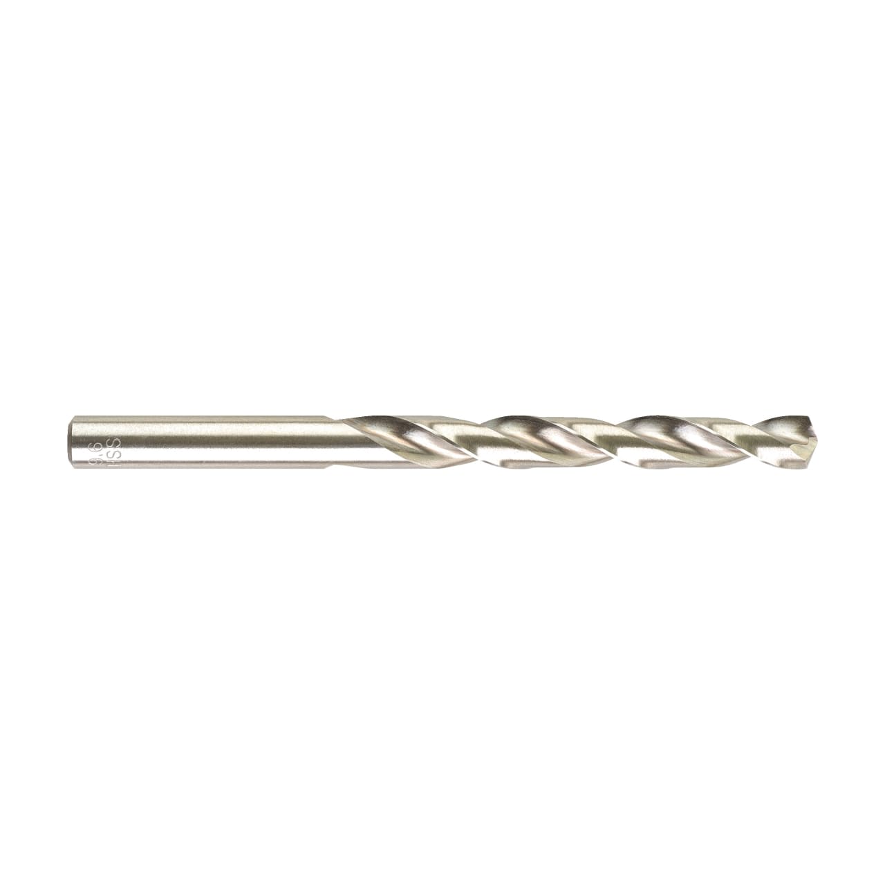 MILWAUKEE 9,6 x 133 mm, HSS-G Metallbohrer HSS-G THUNDERWEB DIN 338 5er Pack