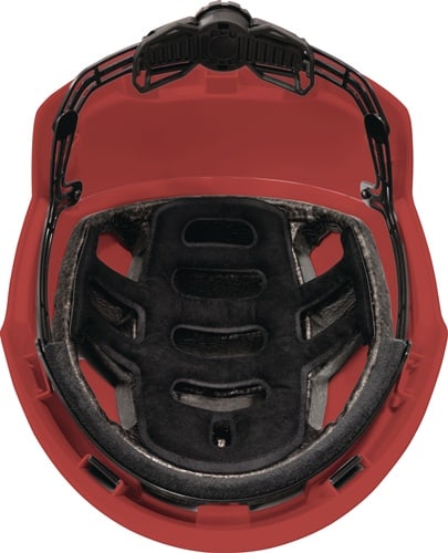 SKYLOTEC Kletterhelm INCEPTOR GRX-MTN rot Polycarbonat/Acrylnitril-Butadien-Styrol