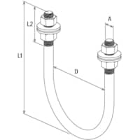 FISCHER Massiver Rohrbügel FMPSU