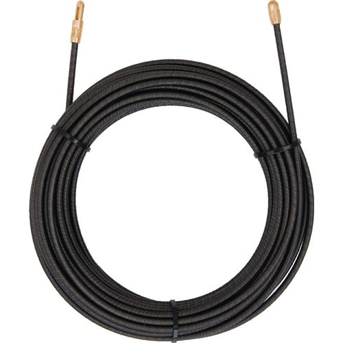 CABERE Einziehspirale Quadroflex Gesamt-L.20m D.4mm m.Öse u.Suchkopf Stahldraht CABERE