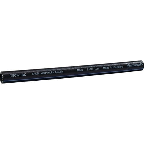 TECWERK EPDM Industrie- u.Vielzweckschlauch L.40m ID 19mm AD 28mm TECWERK