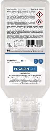PAUL VOORMANN Hände-Desinfektionsmittel Pevasan Gel 1l Softflasche PAUL VOORMANN