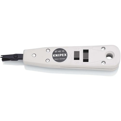 KNIPEX Anlegewerkzeug L.175mm f.LSA Plus u.baugleich D.0,4-0,8mm KNIPEX