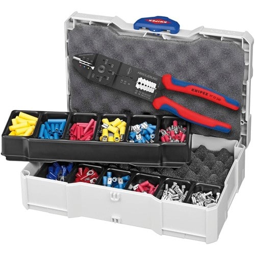 KNIPEX Kabelverbindersortiment 301-tlg.0,5-6 mm² Sortimentskoffer KNIPEX
