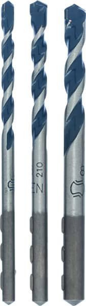 BOSCH Betonbohrer-Robust-Line-Set CYL-5, Blue Granite, 3-teilig, 5 - 8 mm