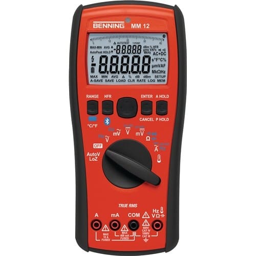 BENNING Multimeter MM 12 0,0001 V-1000 V AC/DC TRUE RMS BENNING