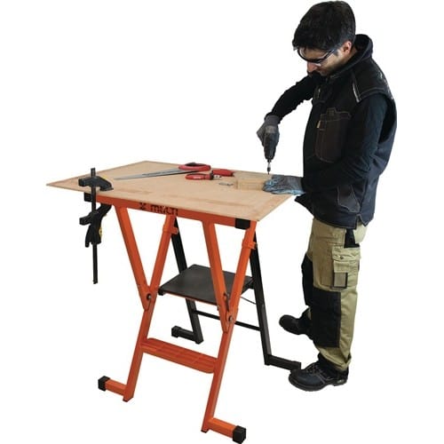 MONDELIN Trittleiter MULTI-X Stufen 2 Plattform-H.470mm MONDELIN