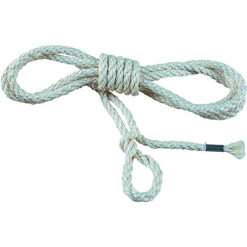 BRAUN Gerüststrick L.3,0 m,D.9mm Sisal,Naturfaser natur BRAUN