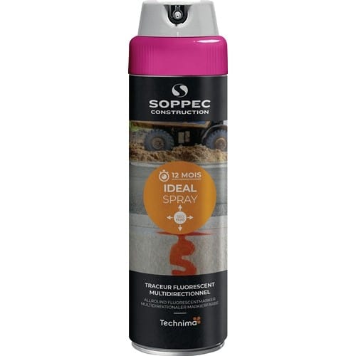 SOPPEC Markierungsspray IDEAL neonpink 500ml Spraydose SOPPEC