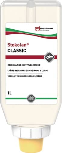 SC JOHNSON PROFESSIONAL Hautpflegecreme Stokolan® Classic 1l leicht parfümiert Softflasche