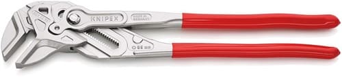KNIPEX Zangenschlüssel L.400mm Spann-W.85mm verchr.Ku.-Überzug KNIPEX