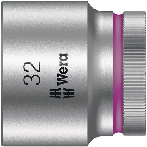 WERA Steckschlüsseleinsatz 8790 HMC Außen-6-kant 1/2 Zoll a6-KT.SW 32mm L.42mm WERA