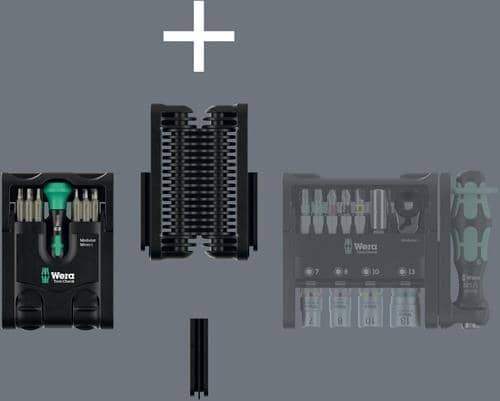 WERA Bitsortiment Tool-Check Modular Micro 1 22-tlg.WERA