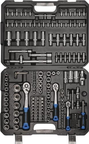 SW STAHL Steckschlüssel-Satz 184-tlg.1/4+3/8+1/2 Zoll SW 4-32mm