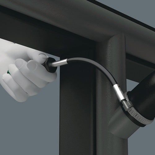 WERA Schlauchklemmenschraubendreher SW 7mm Schaft-L.167mm a6-KT./ Kraftform WERA