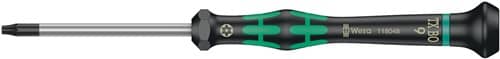 WERA Elektronik-Feinmechanik-Schraubendreher 2067 T-BO 9 Klingen-L.60mm WERA