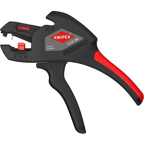 KNIPEX Automatikabisolierzange L.180mm 0,2-6 (AWG 24-10) mm² KNIPEX
