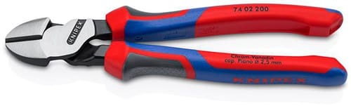 KNIPEX Kraftseitenschneider L.200mm pol.Form 0 Comfort-Griff KNIPEX
