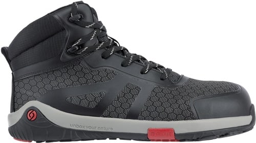 Sicherheitsstiefel Pegasus Gr.36 W.13 schwarz/grau S3S FO HRO SR ESD EN20345