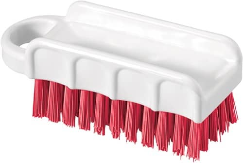 HACCP-Nagelbürste L.155mm Borstenstärke 0,50mm rot