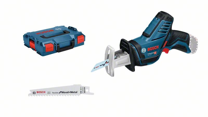 BOSCH Akku-Säbelsäge GSA 12V-14, Solo Version, L-BOXX