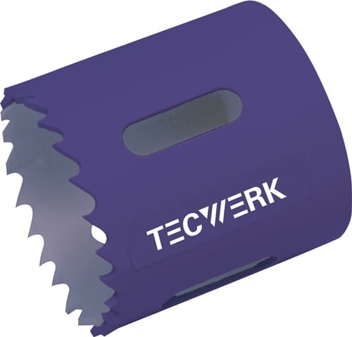 TECWERK Lochsäge D.51mm Schnitt-T.38mm HSS-Co8 o.Zub.TECWERK