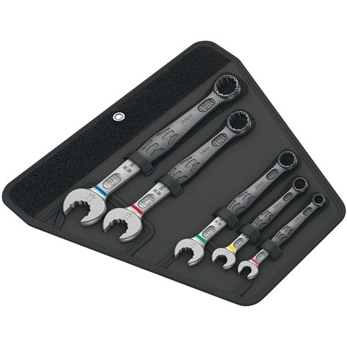 WERA Ringmaulschlüssel-Satz 6003 Joker 5-tlg.SW 8-19mm Form A leg.WS WERA