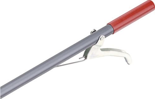 FLORA Abfallgreifzange 900mm Aluminium,Stahl,SBS,PVC Hebelgriff 270g 105mm FLORA