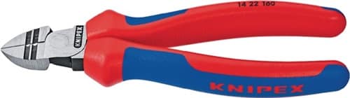 KNIPEX Abisolierseitenschneider L.160mm 1,5/2,5mm² pol.Mehrkomp.-Hüllen KNIPEX