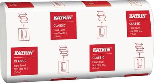 ELOS Falthandtuch Katrin Classic M 2 2-lag.weiß L.ca.240 mmxB.ca.203mm 4000 Tücher/KT