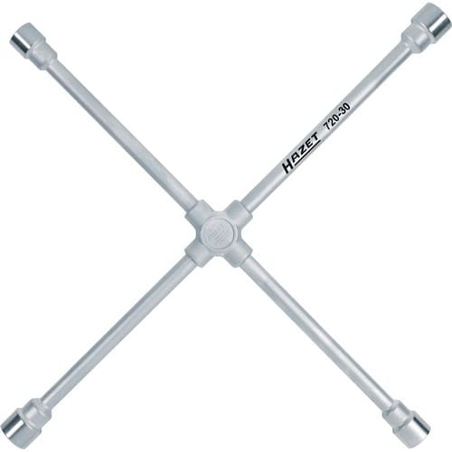 HAZET Kreuzschlüssel 720-30 24x27x30x32mm (5⁄16/1,1⁄16/1,1⁄4 Zoll) L750 mmxB750mm