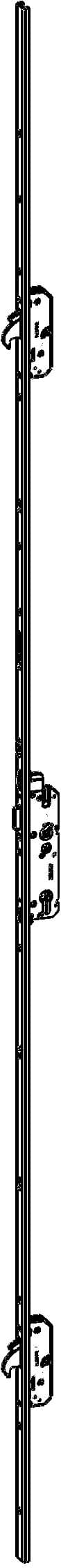 WINKHAUS Automatik Mehrfachverriegelung T-AV4DOR-U2471 L124P/35 A9 92/8 M2 RS GR,