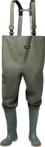 NORWAY Wathose Gr.46 olivgrün PVC auf Polyester-Trägergewebe