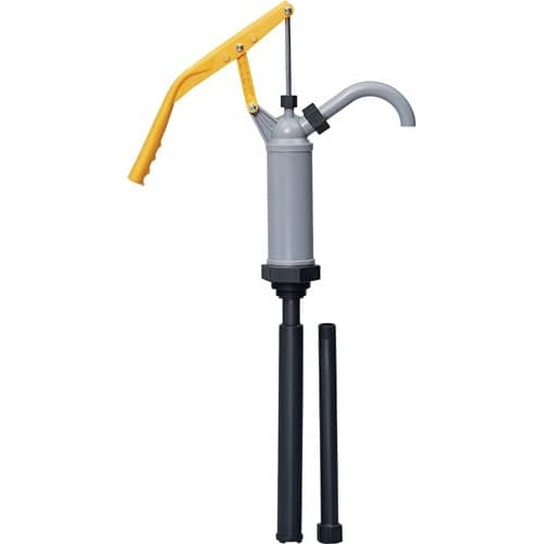REILANG Handhebel Fasspumpe PP, Teleskopsaugrohr 400-900mm 16L./min. für Kerosin,Diesel,