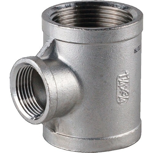SPRINGER T-Stück EN 10226-1 NPS 1 Zoll NPS2 3/4 Zoll IG reduziert SPRINGER
