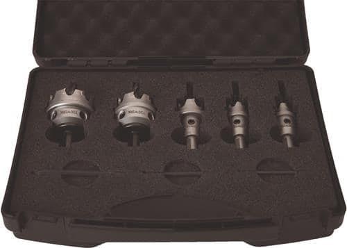 TECWERK Lochsägensatz 8-tlg.16-40mm Schnitt-T.4mm HM-bestückt TECWERK