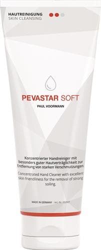 PAUL VOORMANN Handreinigung PEVASTAR SOFT 250ml silikon- u.lösemittelfrei Tube PAUL VOORMANN