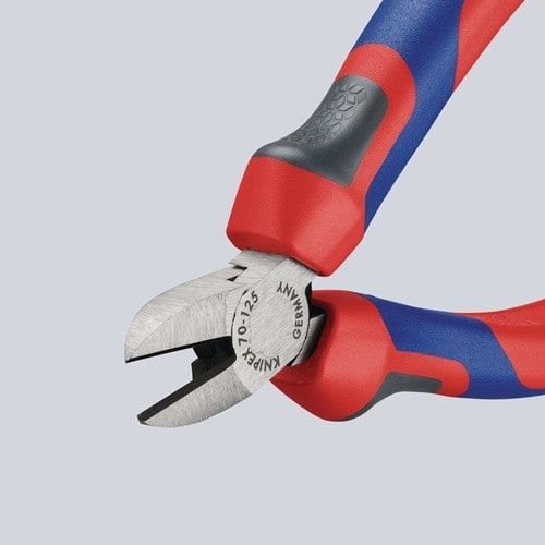 KNIPEX Seitenschneider L.125mm Kopf pol.Comfort-Griff max.1,5mm KNIPEX