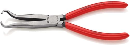 KNIPEX Mechanikerzange L.200mm Form 9 45Grad gew.Ku.-Überzug KNIPEX
