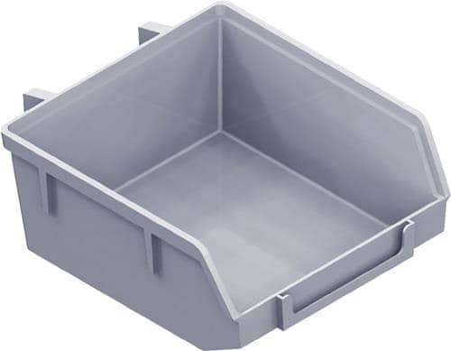 ALFER ELEMENT SYSTEM Kunststoff-Minibox Ku.weiß B.90mm T.90mm H.40mm ALFER ALUMINIUM