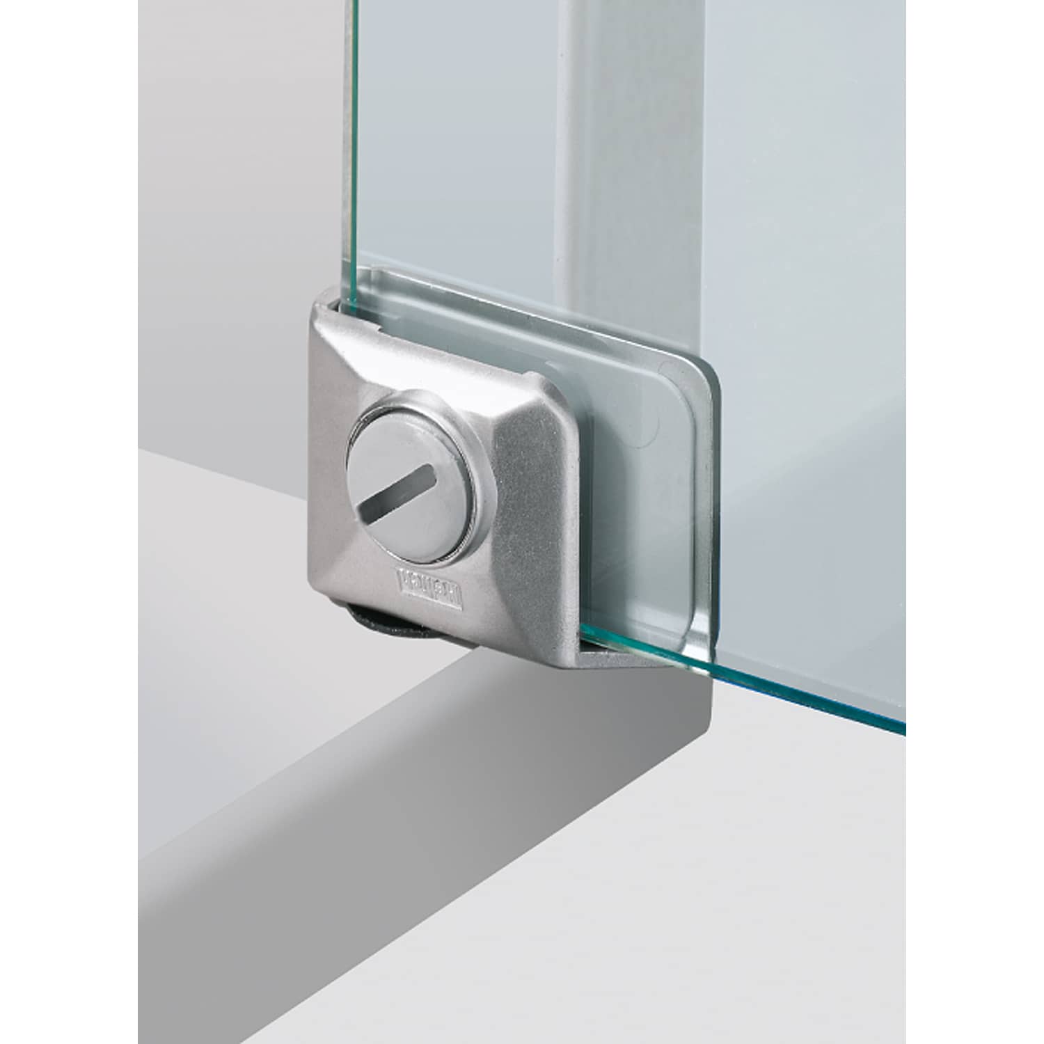 HETTICH Glastürscharnier ET 150, vernickelt, matt, 20870