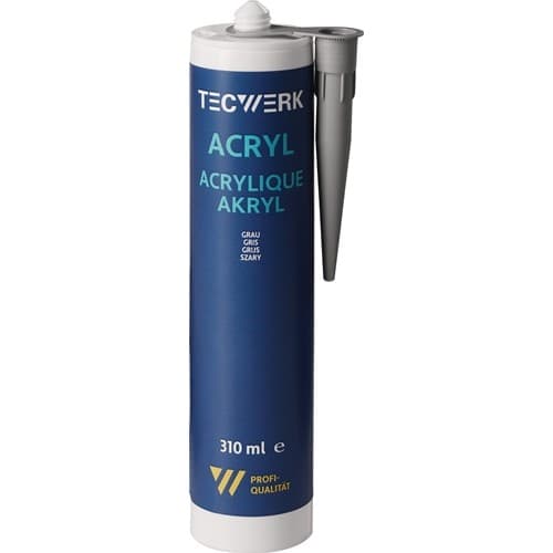 TECWERK Acryl 310ml grau Kartusche TECWERK