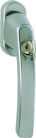 HOPPE® Fenstergriff absperrbar Luxembourg 099S/U52Z 200NM, ohne Schrauben, Aluminium 8130874