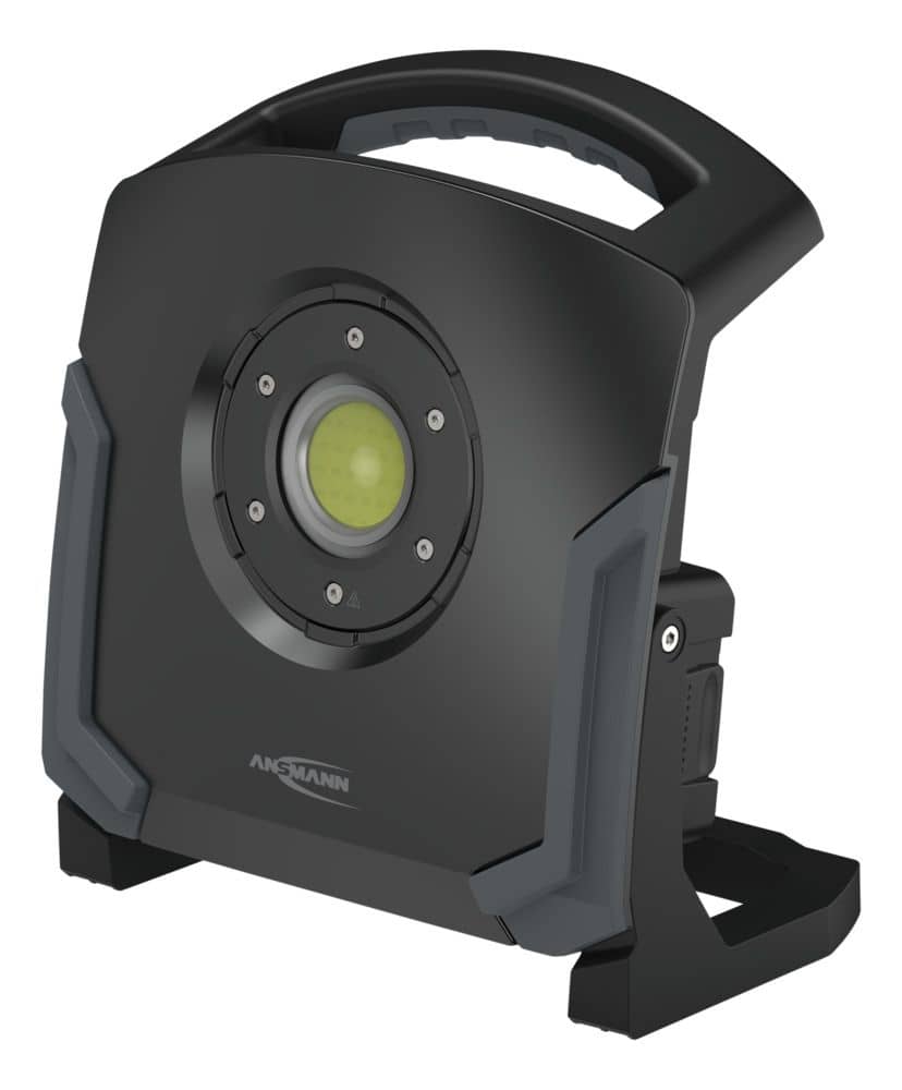 ANSMANN Arbeitsleuchte WL60W 18V Hybrid kabelgebunden & wiederaufladbar