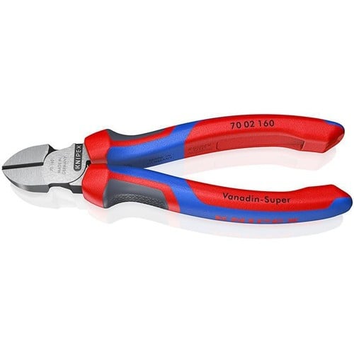 KNIPEX Seitenschneider L.160mm Kopf pol.Comfort-Griff max.2mm KNIPEX