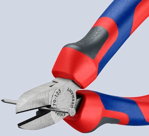 KNIPEX Seitenschneider L.125mm Kopf pol.Comfort-Griff max.1,5mm KNIPEX