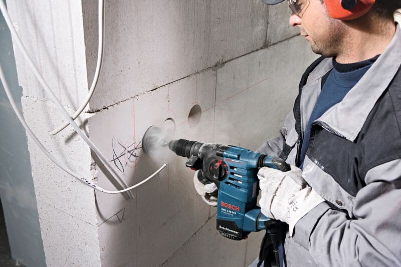BOSCH Bohrhammer mit SDS plus GBH 3-28 DRE, Handwerkerkoffer