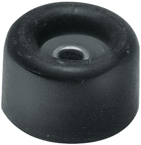 Türpuffer D.30mm H.26mm Gum.schwarz Dübelmontage