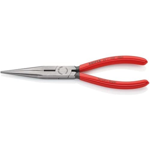 KNIPEX Flachrundzange L.200mm pol.ger.Ku.-Überzug KNIPEX
